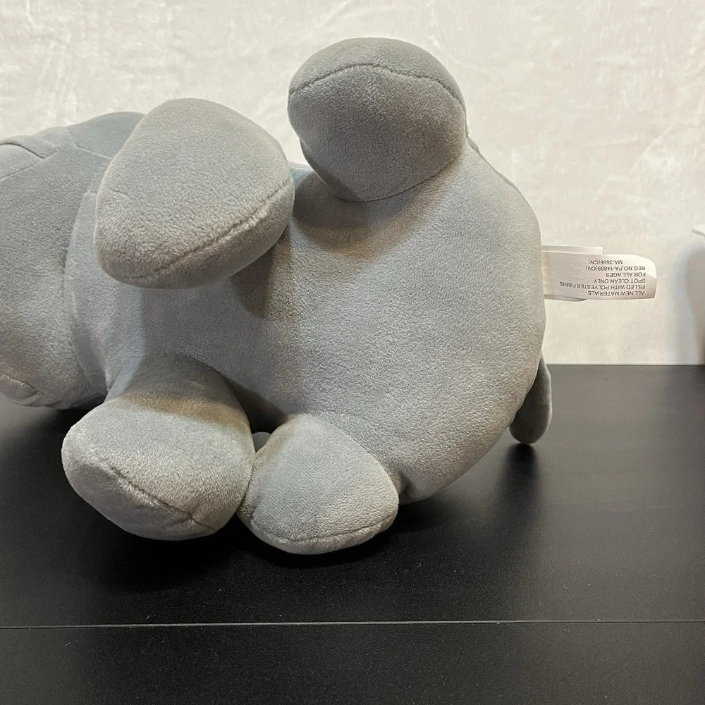 Shar-Pei Sharpei Plush English BullDog Wrinkles Stuffed Animal Stitched Eyes 11